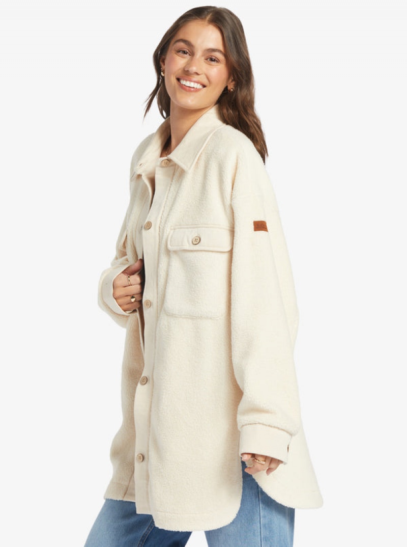 Roxy Switch Up Sherpa Fleece Μπουφαν | 0593REHZL