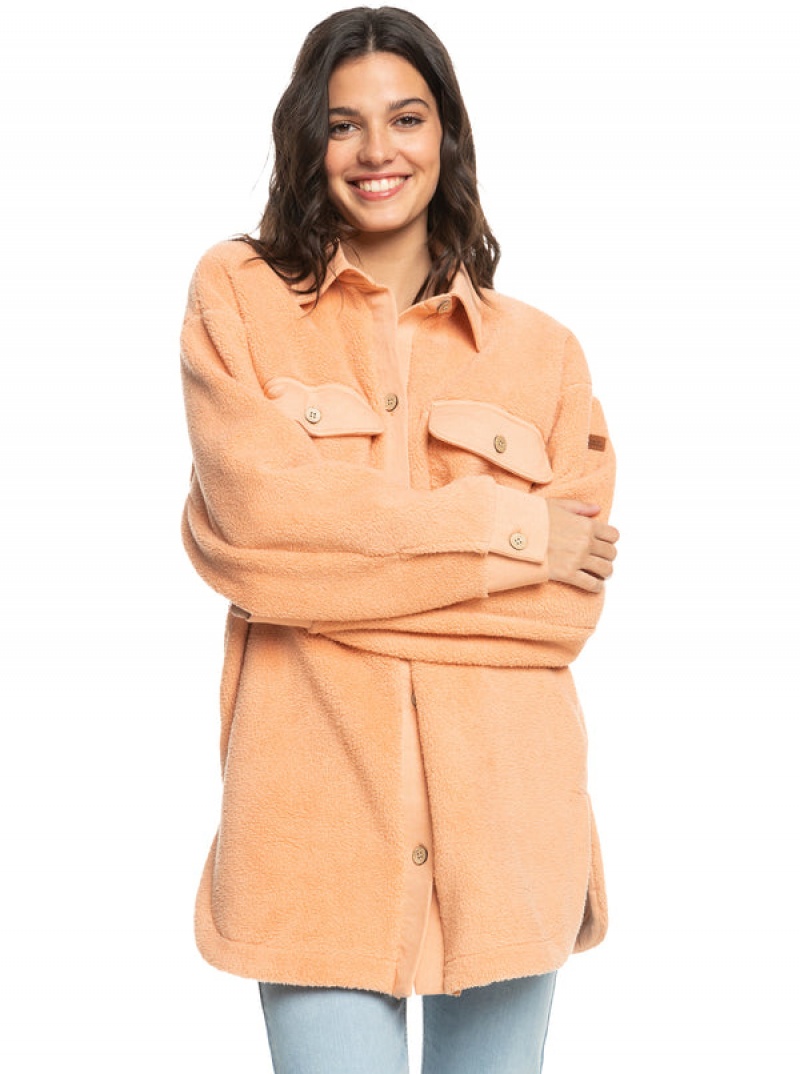 Roxy Switch Up Sherpa Fleece Μπουφαν | 1740YNSXD