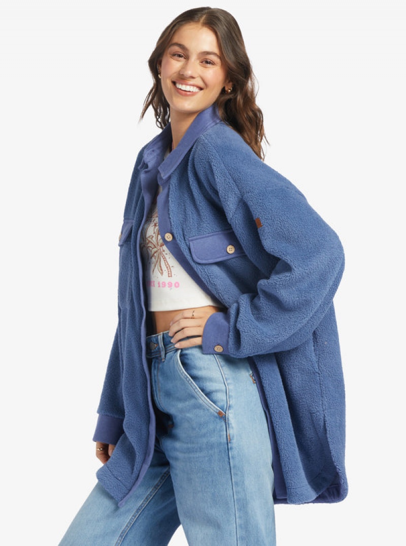 Roxy Switch Up Sherpa Fleece Μπουφαν | 6372GRIWS