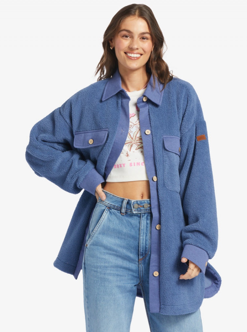 Roxy Switch Up Sherpa Fleece Μπουφαν | 6372GRIWS