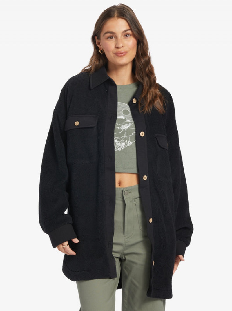 Roxy Switch Up Sherpa Fleece Μπουφαν | 6417AJKEZ