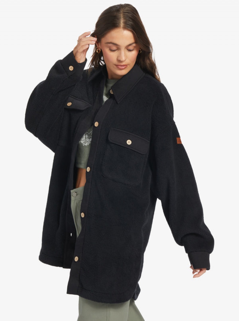 Roxy Switch Up Sherpa Fleece Μπουφαν | 6417AJKEZ