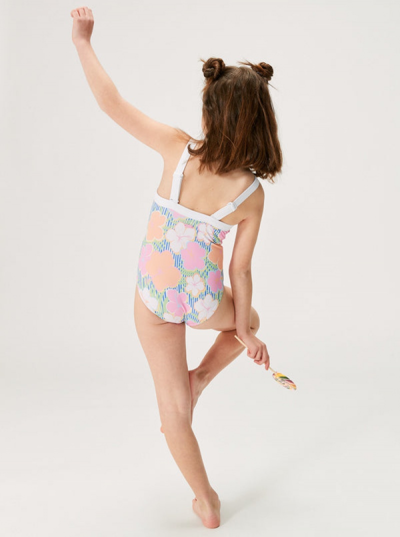 Roxy Tiny Flower One-Piece Μαγιο για κοριτσια | 9407AHKGF