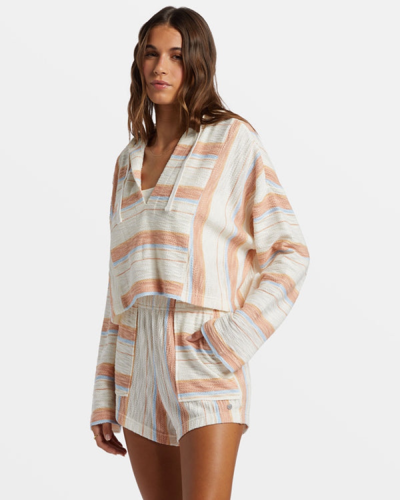 Roxy Todos Santos Poncho στυλ Loungewear | 6295FJZSW