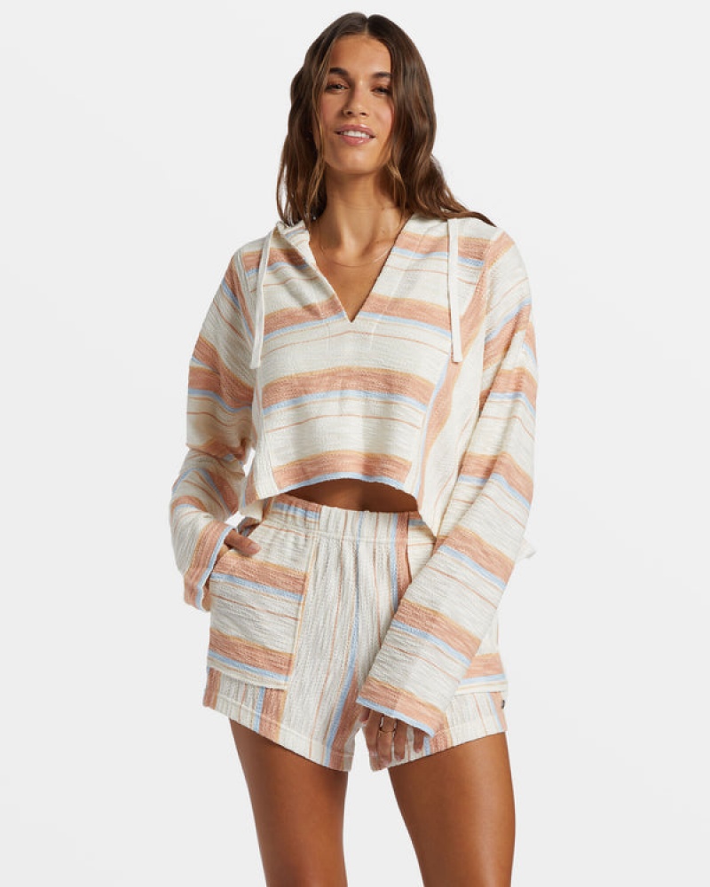 Roxy Todos Santos Poncho στυλ Loungewear | 6295FJZSW