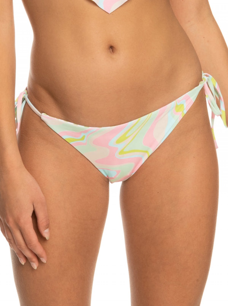 Roxy Tropics Hype Cheeky Reversible μπικίνι πάτο | 5147CFOJP