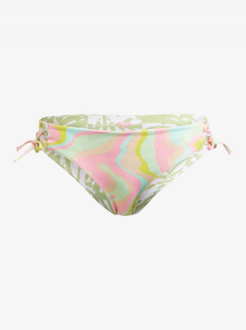 Roxy Tropics Hype Hipster Reversible μπικίνι πάτο | 0573KRYUB