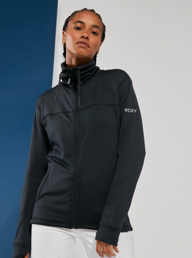 Roxy Vertere Technical Zip-Up Fleece Φουτερ με Κουκουλα | 5628EFTGP