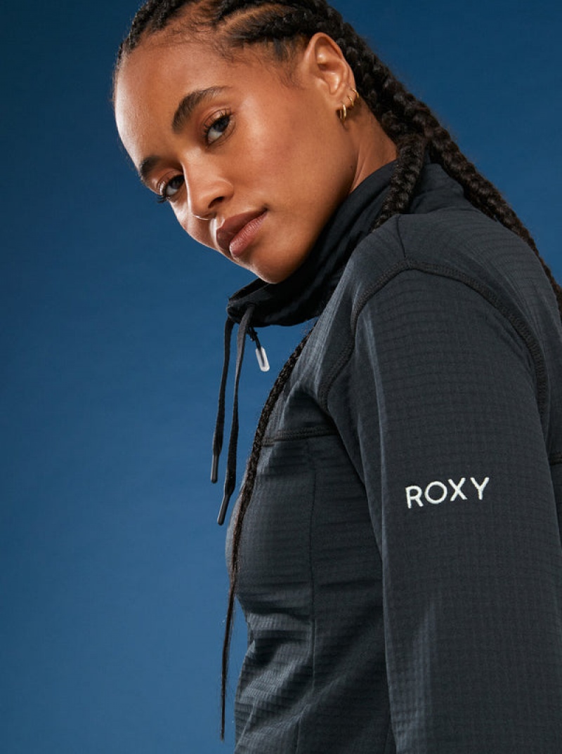 Roxy Vertere Technical Zip-Up Fleece Φουτερ με Κουκουλα | 5628EFTGP