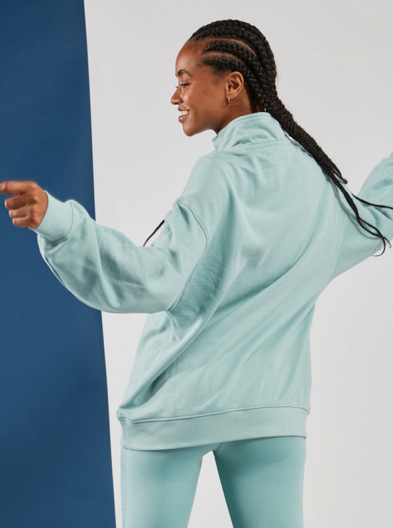 Roxy Waves Of Warmth Half-Zip Fleece Loungewear | 7316DZXMS