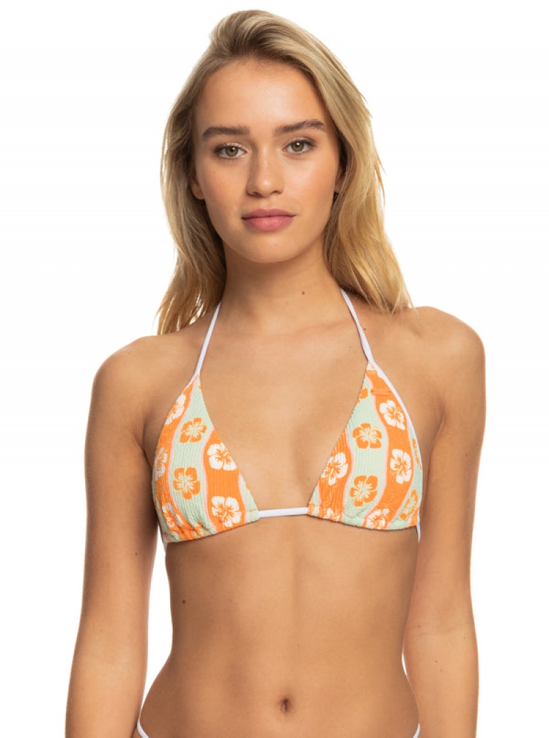 Roxy Wavy Babe Tiki Tri μπικίνι τοπ | 4635XSUBF