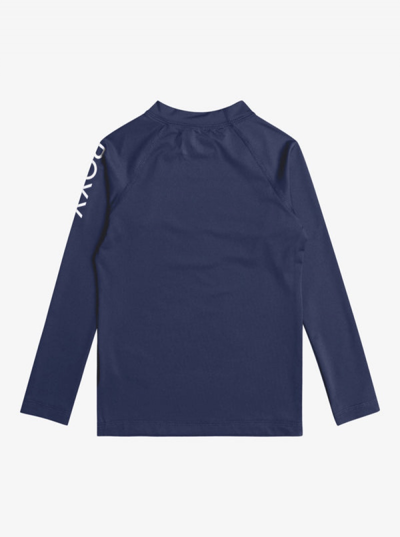 Roxy Whole Hearted Long Sleeve UPF 50 Rashguard Μαγιο για κοριτσια | 6924EOHVW