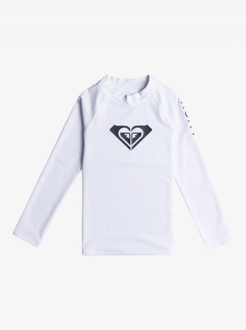 Roxy Whole Hearted Long Sleeve UPF 50 Rashguard Μαγιο για κοριτσια | 0583AXRGB