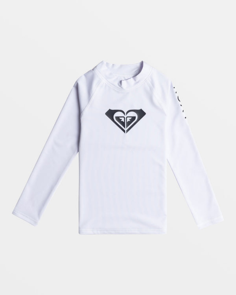 Roxy Whole Hearted Long Sleeve UPF 50 Rashguard Μαγιο για κοριτσια | 0583AXRGB