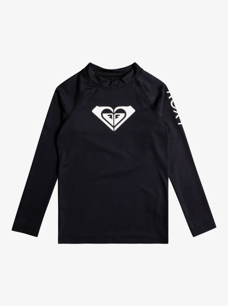 Roxy Whole Hearted Long Sleeve UPF 50 Rashguard Μαγιο για κοριτσια | 5871LMWHK